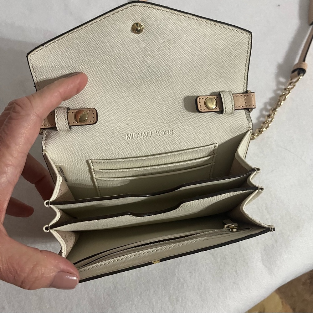 Michael Kors Cream Leather Women's Bag